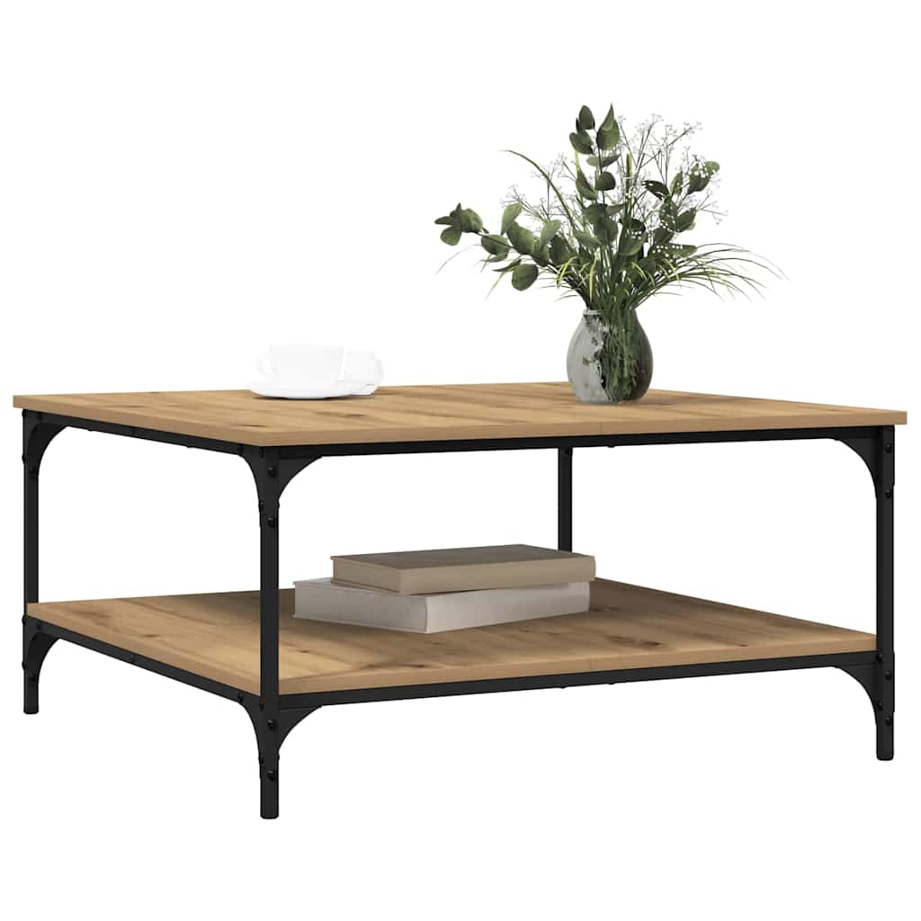 Couchtisch Artisan-Eiche 80 x 80 x 40 cm Holzwerkstoff