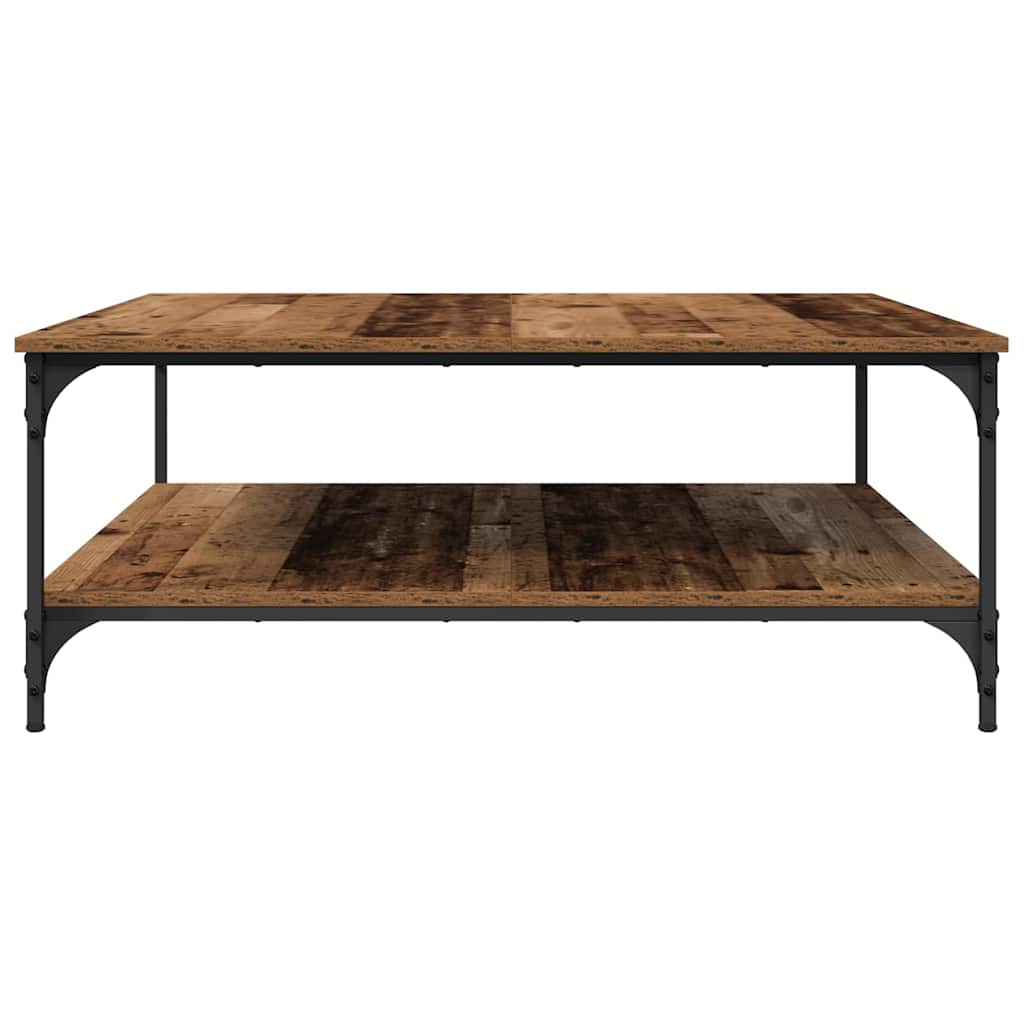 Couchtisch Altholz 100 x 100 x 40 cm Holzwerkstoff