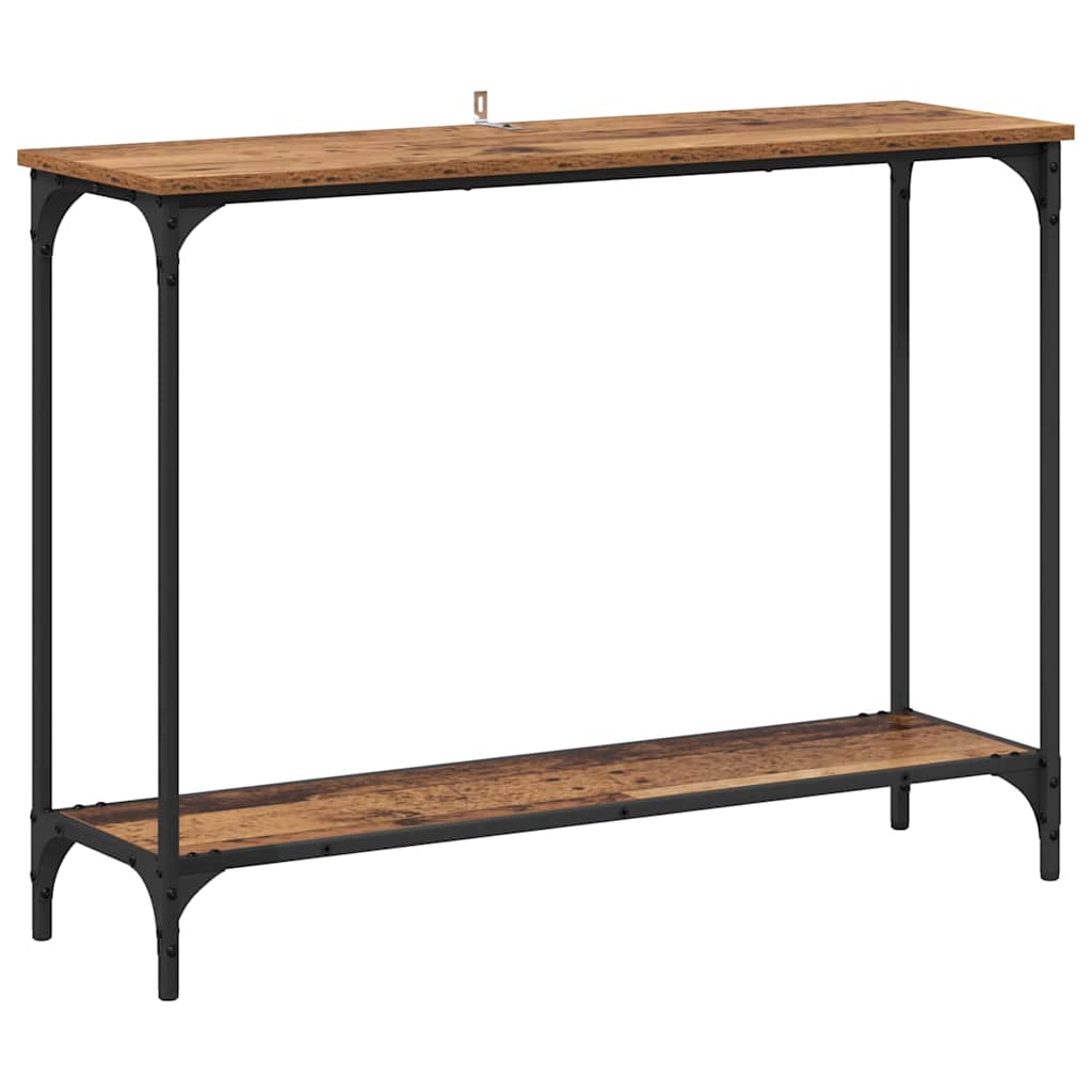 Konsolentisch Altholz 101 x 30,5 x 75 cm Holzwerkstoff