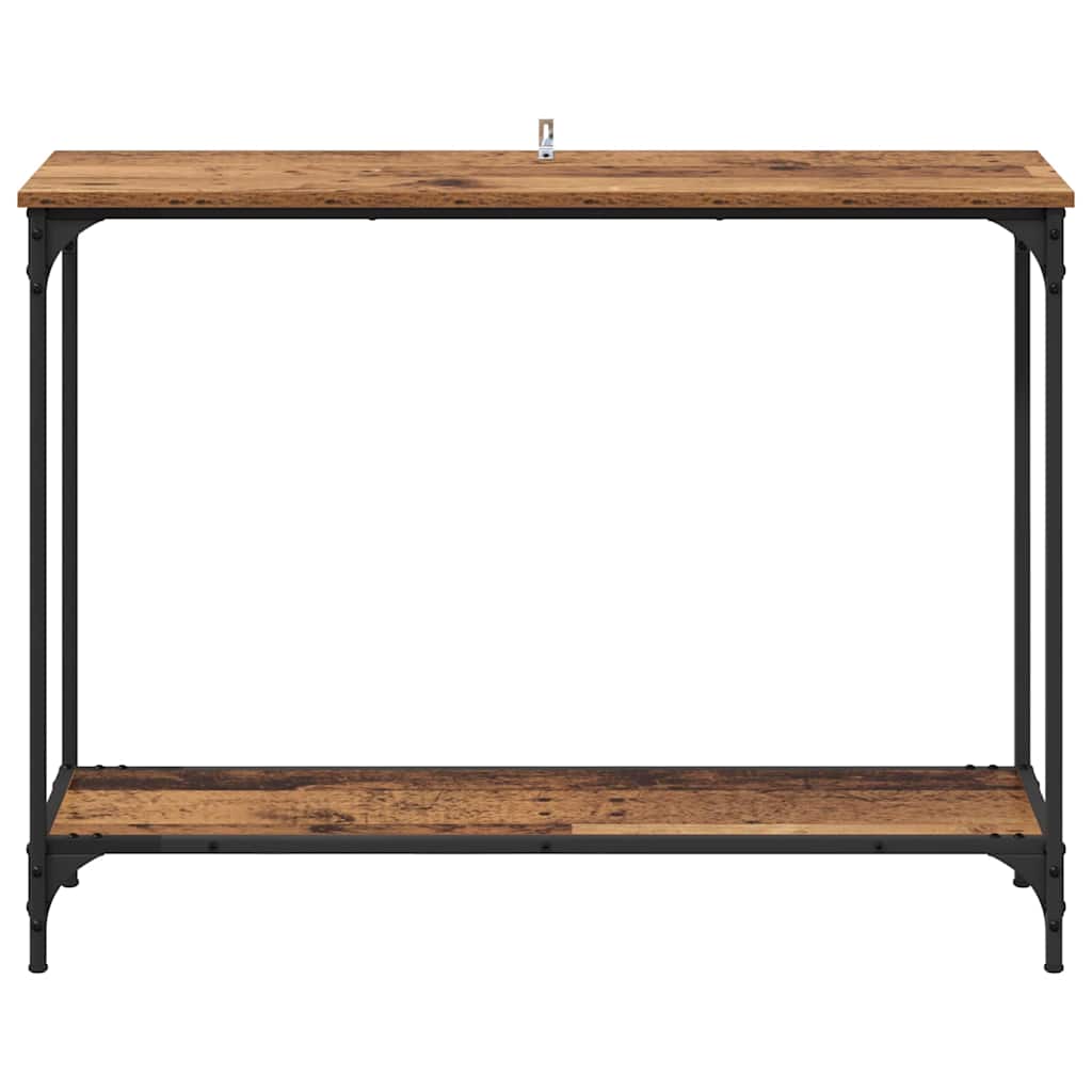 Konsolentisch Altholz 101 x 30,5 x 75 cm Holzwerkstoff