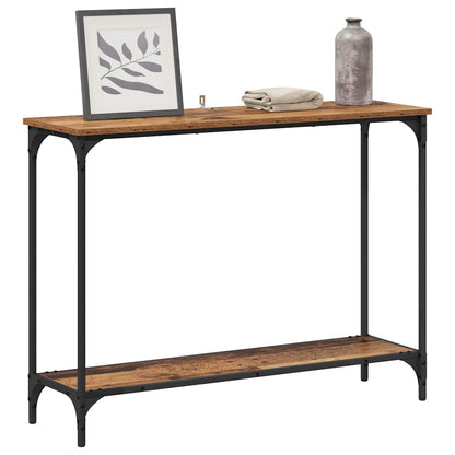 Konsolentisch Altholz 101 x 30,5 x 75 cm Holzwerkstoff