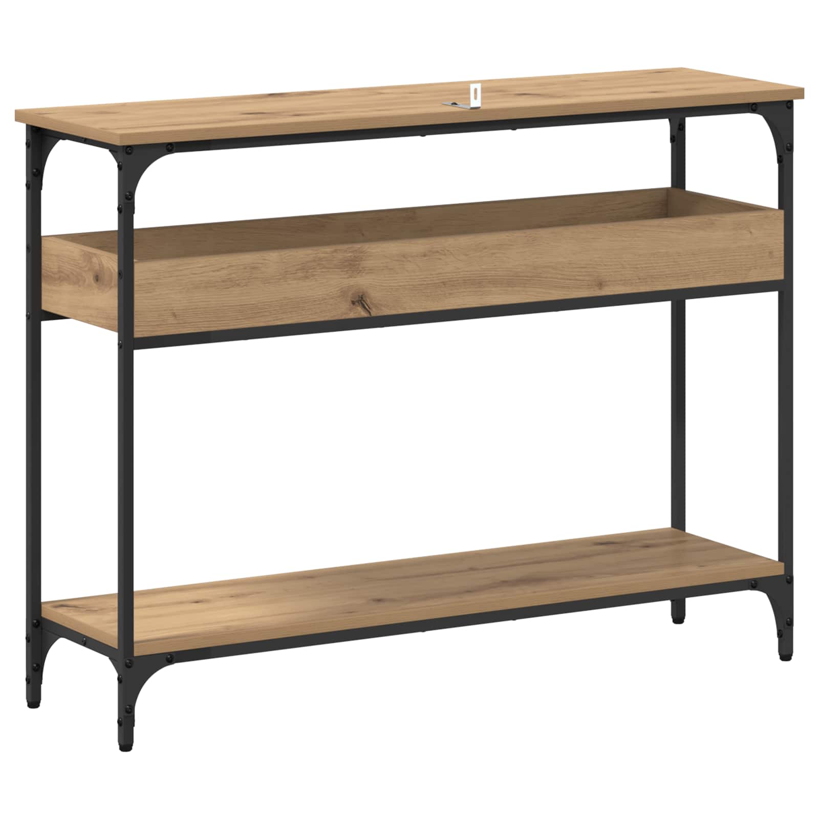 Konsolentisch Artisan-Eiche 100 x 29 x 75 cm Holzwerkstoff