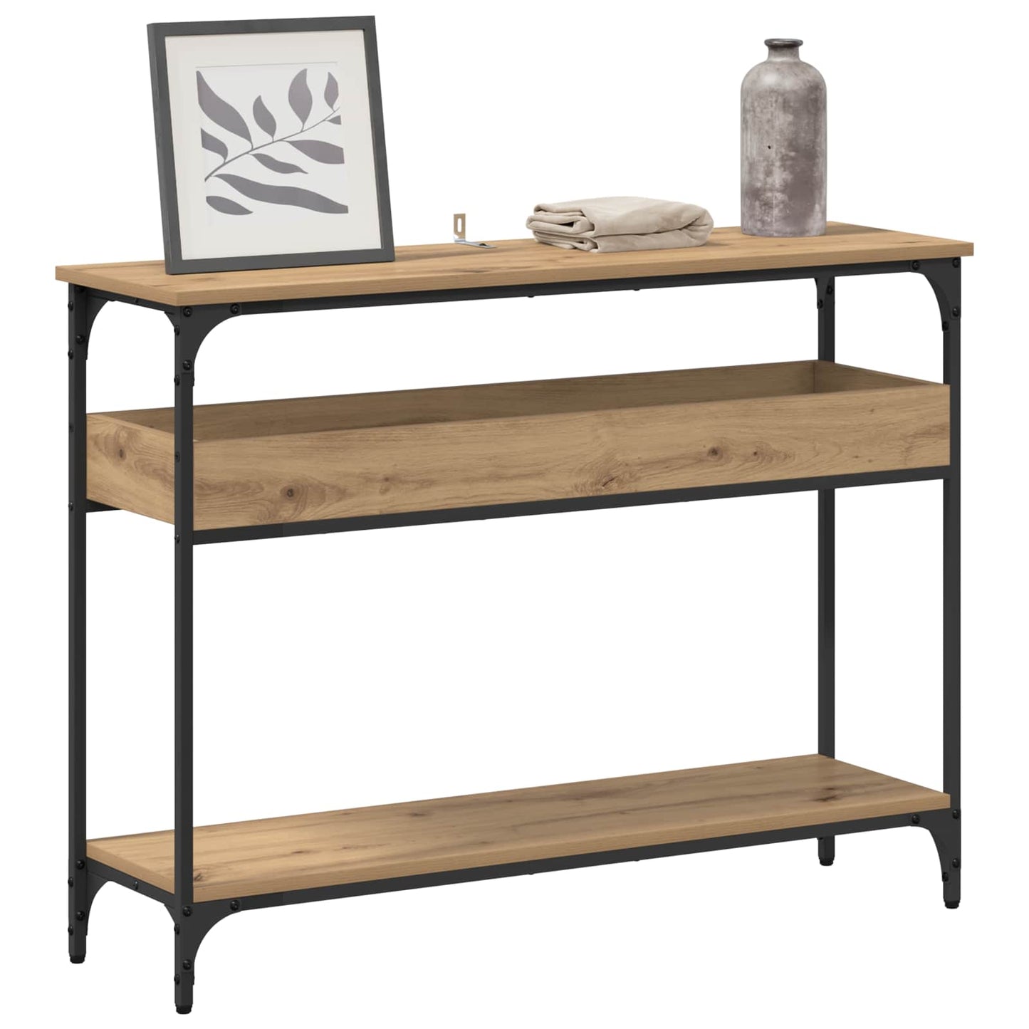 Konsolentisch Artisan-Eiche 100 x 29 x 75 cm Holzwerkstoff