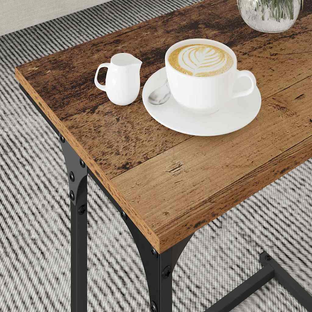 Nesting Couchtisch 3 pcs Altholz 50,5 x 35 x 53 cm