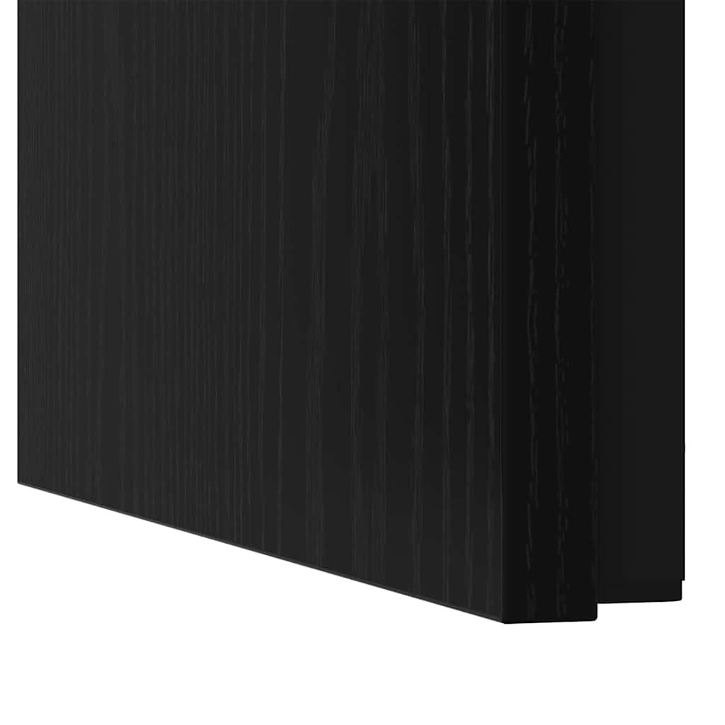 Couchtisch 3 stk. Schwarz Eichen-Optik 60 x 35 x 56 cm