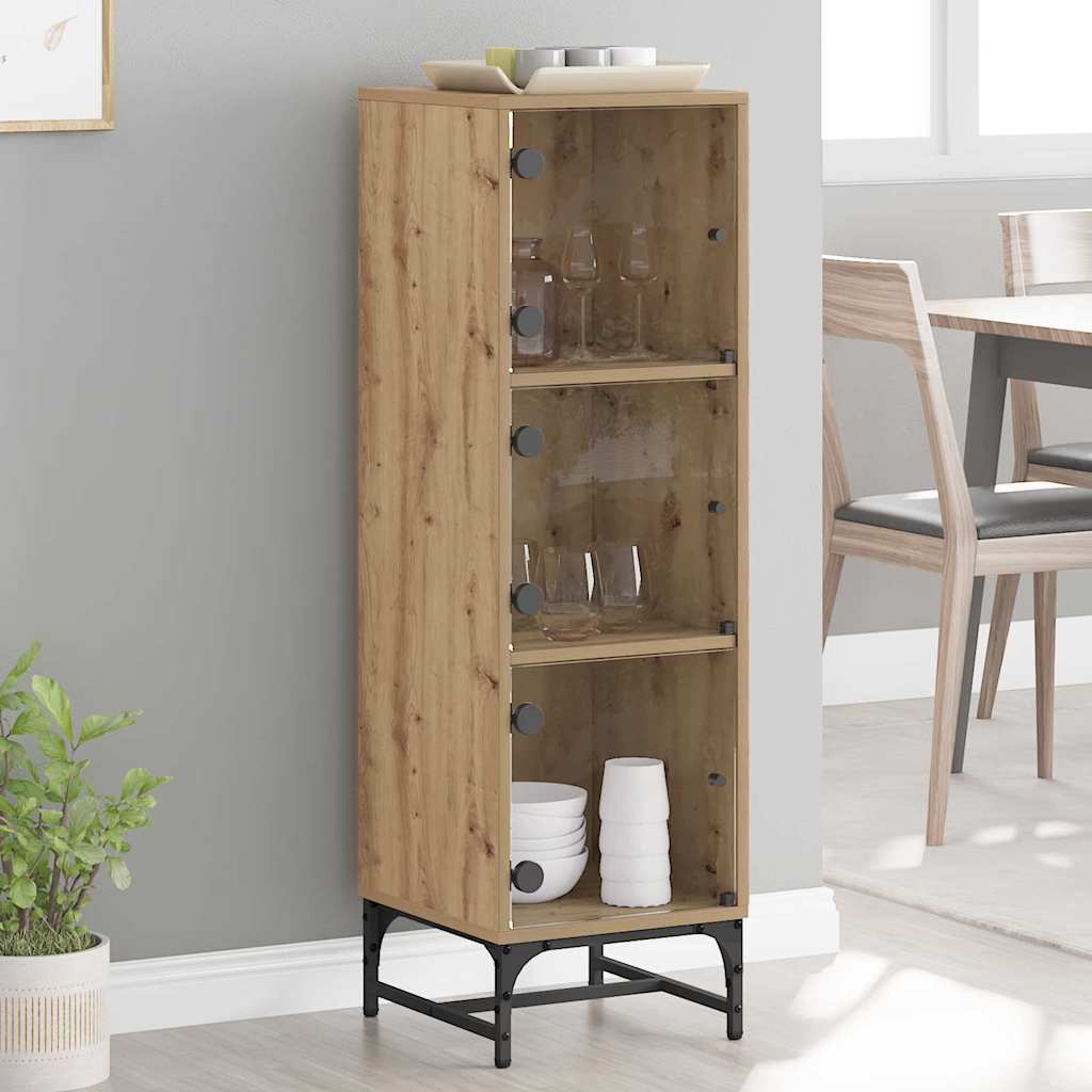Sideboard Artisan-Eiche 35 x 37 x 117 cm