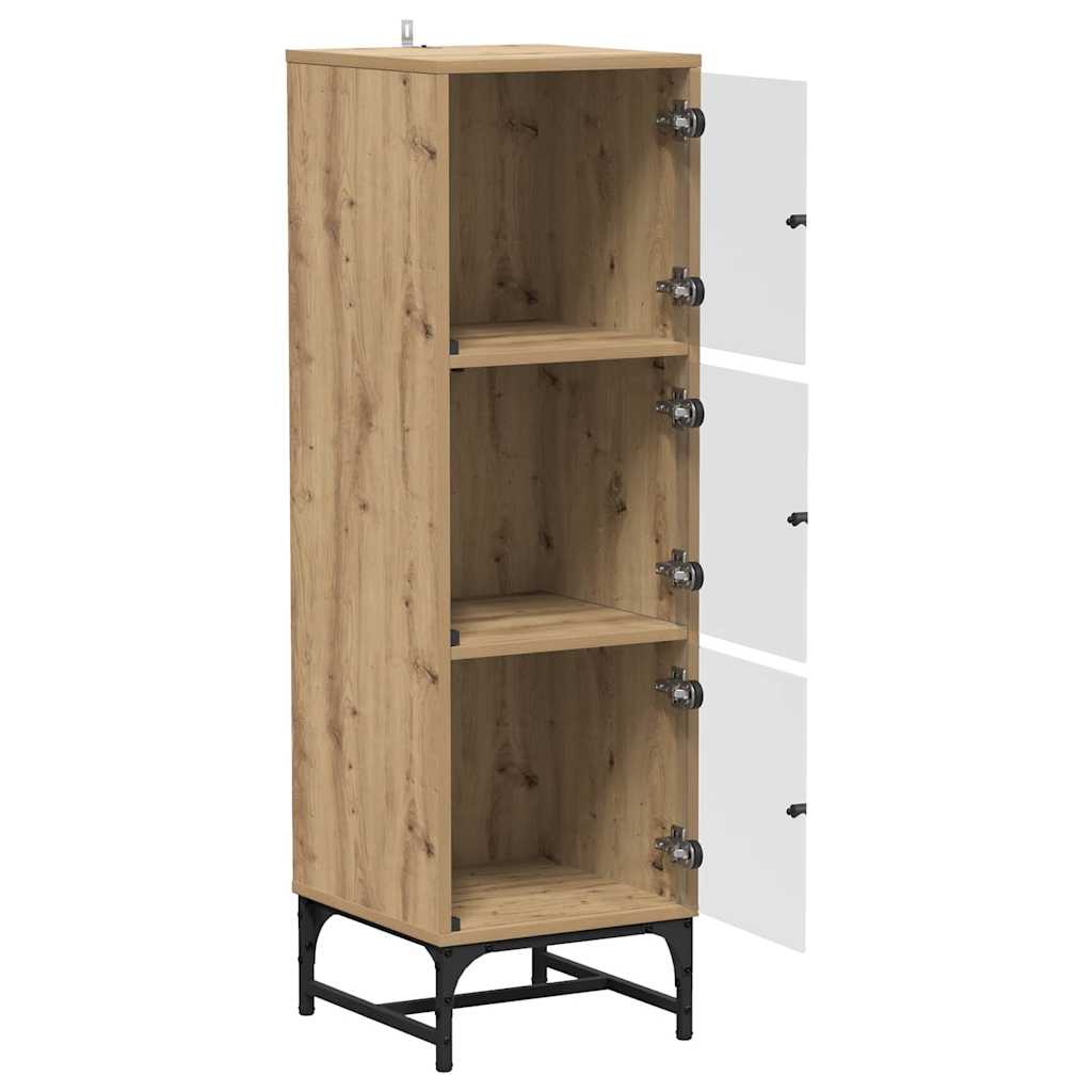 Sideboard Artisan-Eiche 35 x 37 x 117 cm