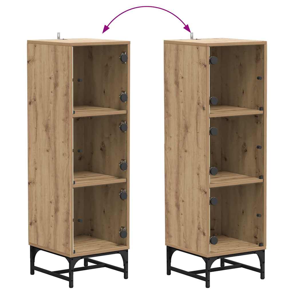 Sideboard Artisan-Eiche 35 x 37 x 117 cm