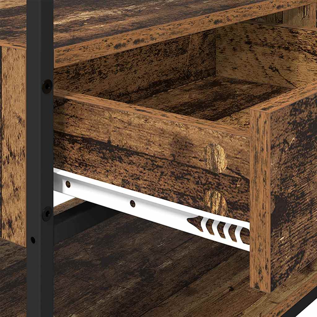 Kleiderschrank Altholz 89 x 39 x 184.5 cm Holzwerkstoff