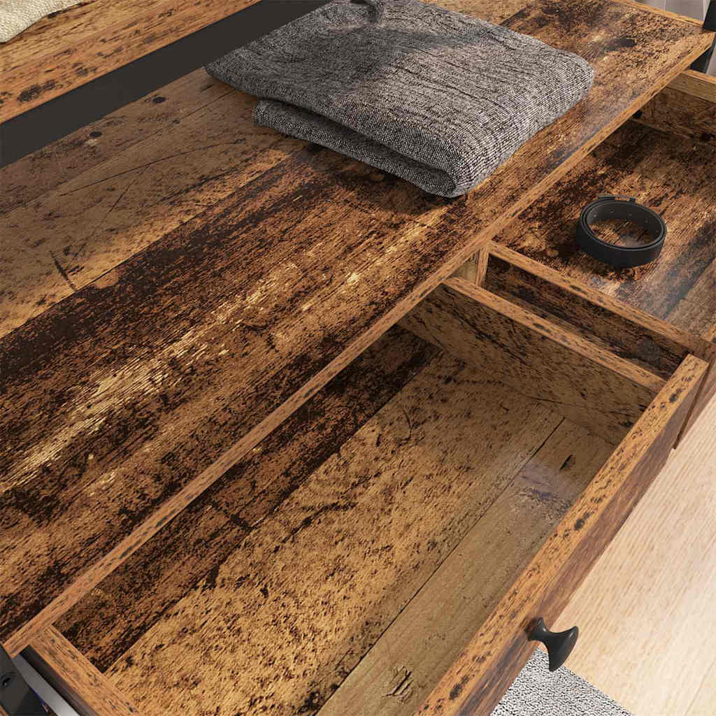 Kleiderschrank Altholz 89 x 39 x 184.5 cm Holzwerkstoff