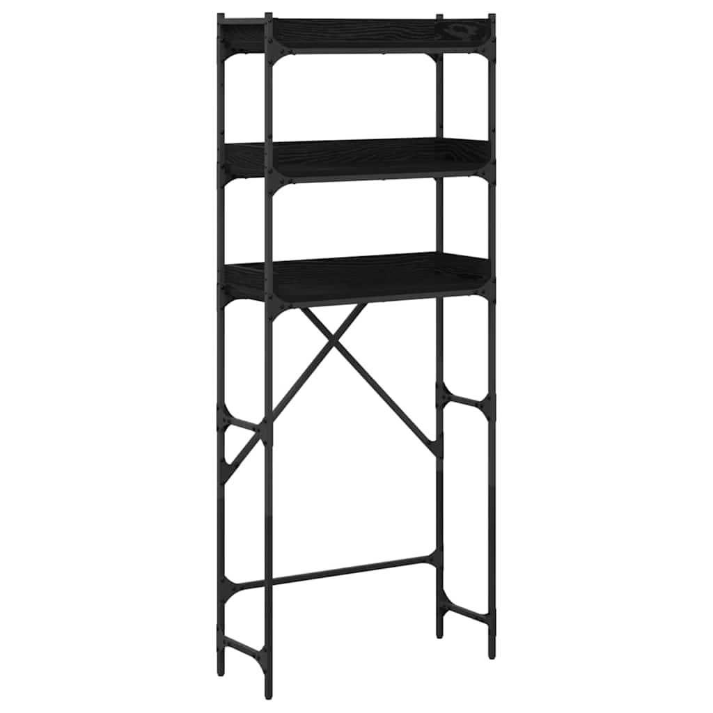 Waschmaschinenregal mit Regal 67 x 25 x 163 cm Holzwerkstoff