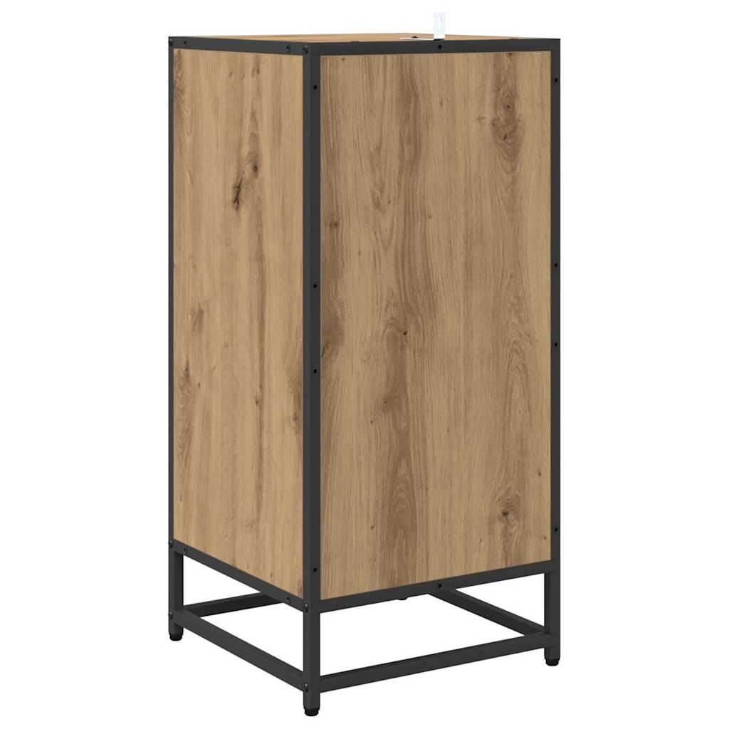 Sideboard Artisan-Eiche 35,5 x 35 x 76 cm