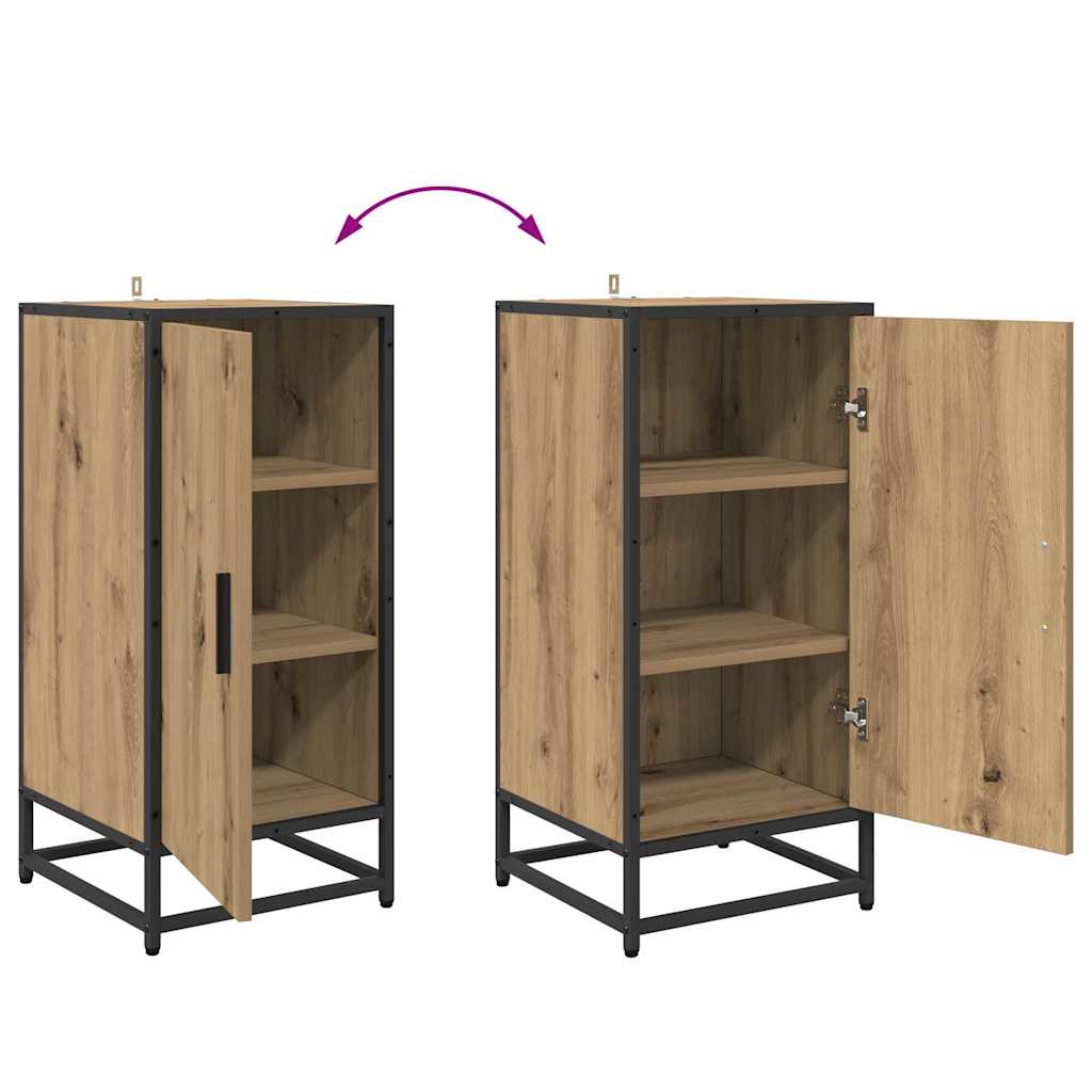 Sideboard Artisan-Eiche 35,5 x 35 x 76 cm
