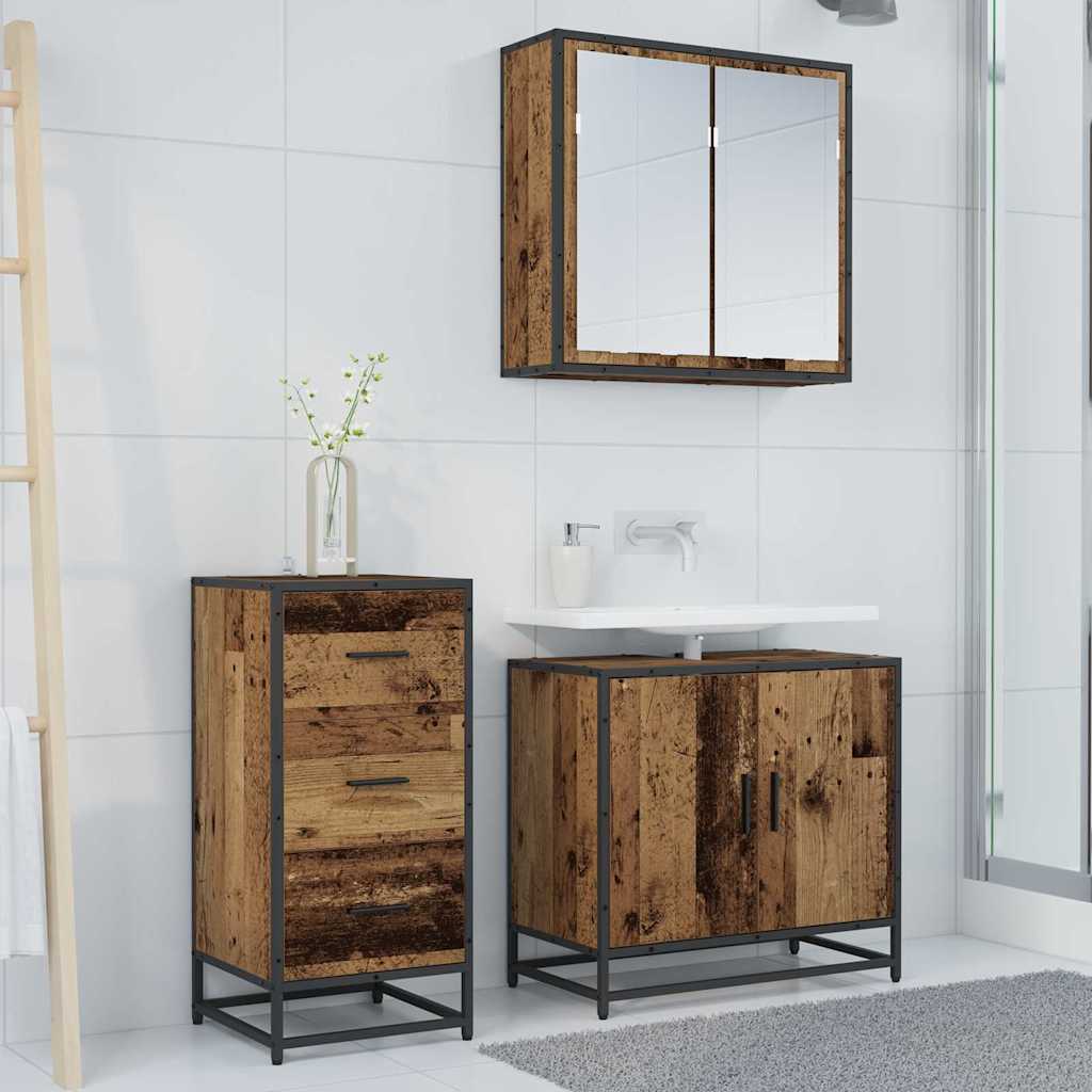 Sideboard Altholz 35,5 x 35 x 76 cm