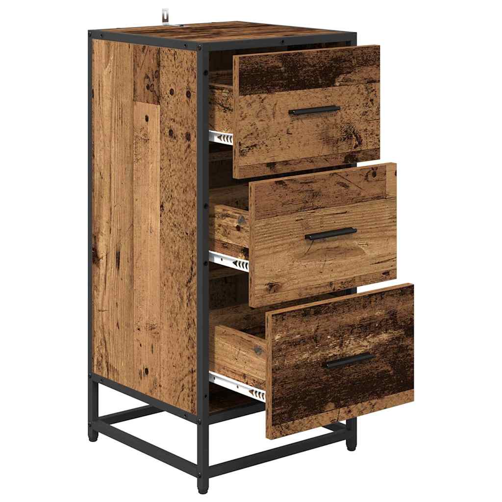 Sideboard Altholz 35,5 x 35 x 76 cm