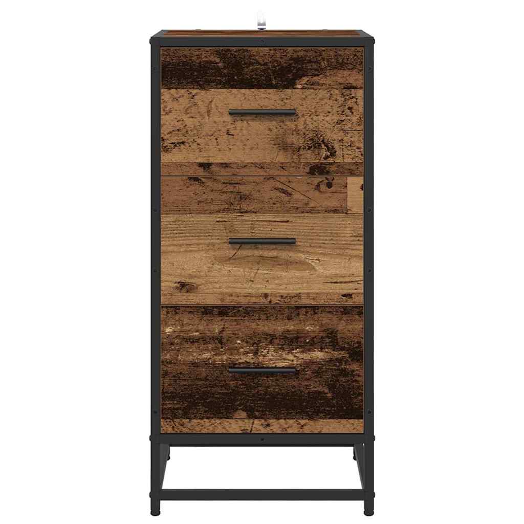 Sideboard Altholz 35,5 x 35 x 76 cm