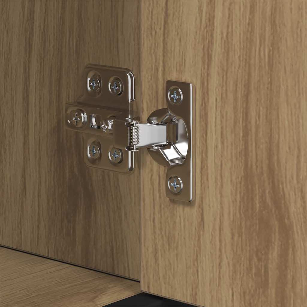 Badezimmermöbel-Set mit Regal Artisan-Eiche 35 x 37,5 x 100 cm