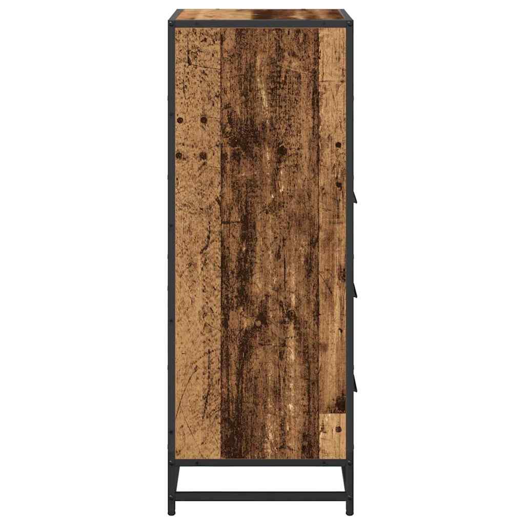 Badezimmermöbel-Set Altholz 35 x 37,5 x 100 cm Holzwerkstoff