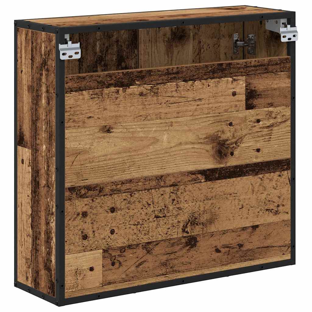 Wandregal Altholz 65 x 20 x 60 cm
