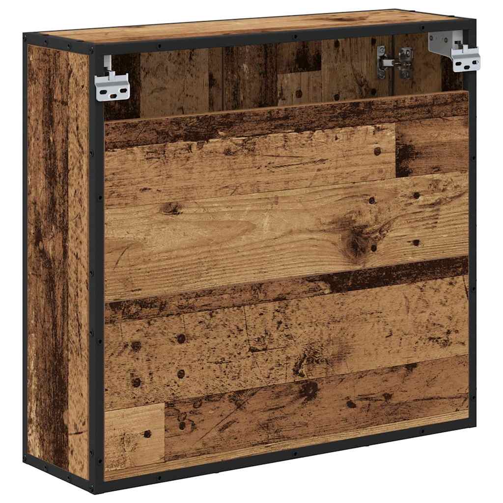 Wandregal Altholz 65 x 20 x 60 cm