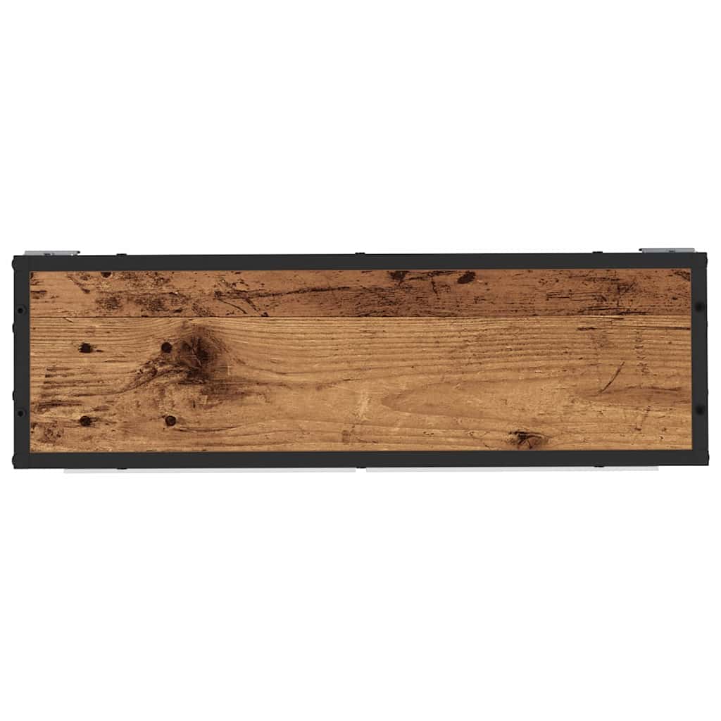 Wandregal Altholz 65 x 20 x 60 cm