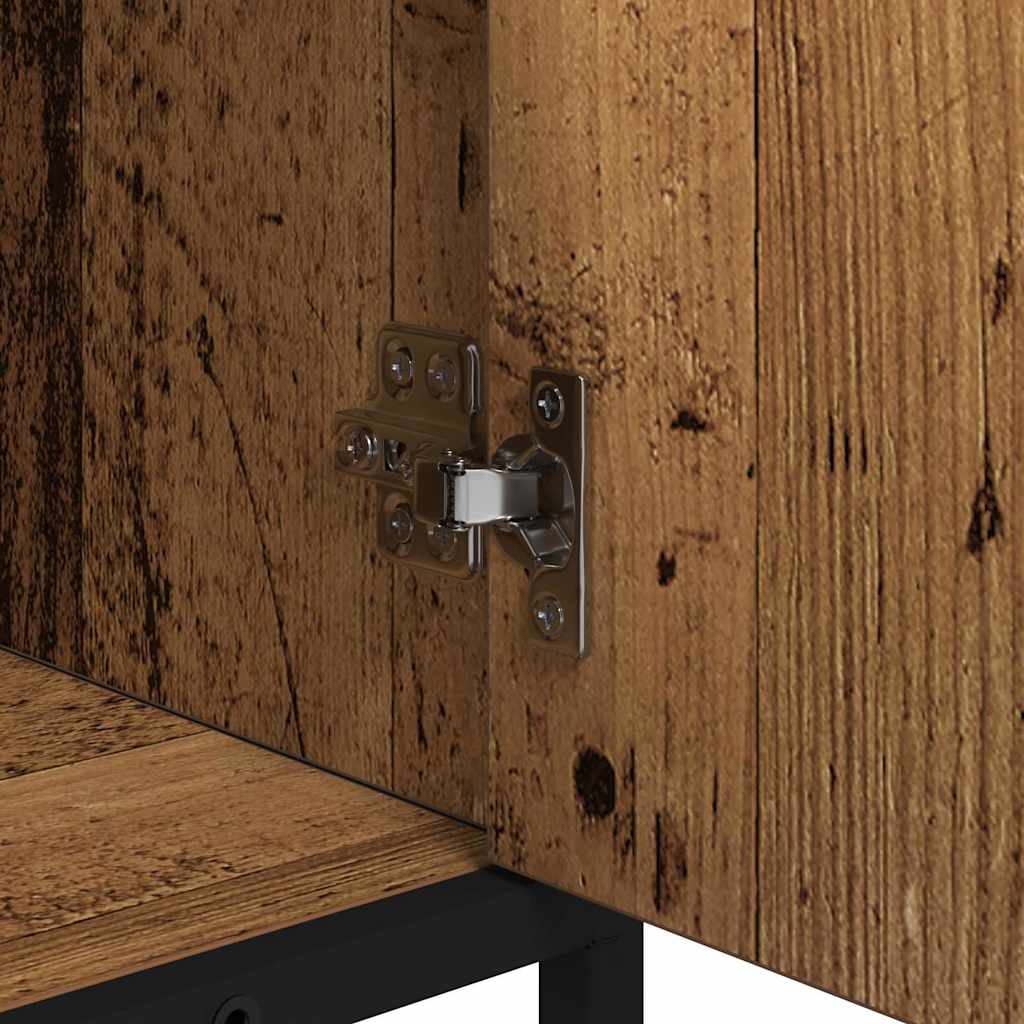 Badezimmerschrank Altholz 65 x 33 x 60 cm Holzwerkstoff