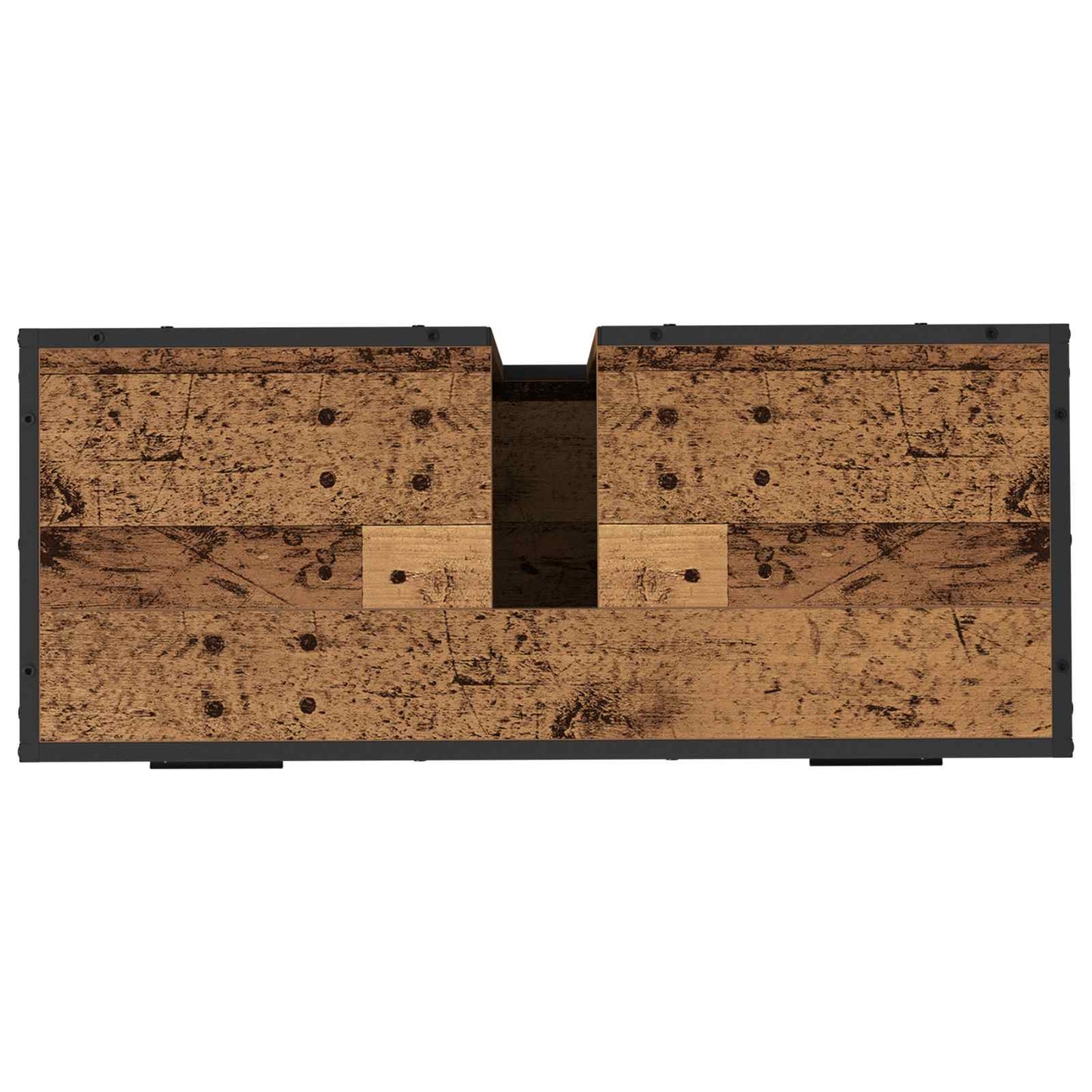 Badezimmerschrank Altholz 80 x 33 x 60 cm Holzwerkstoff