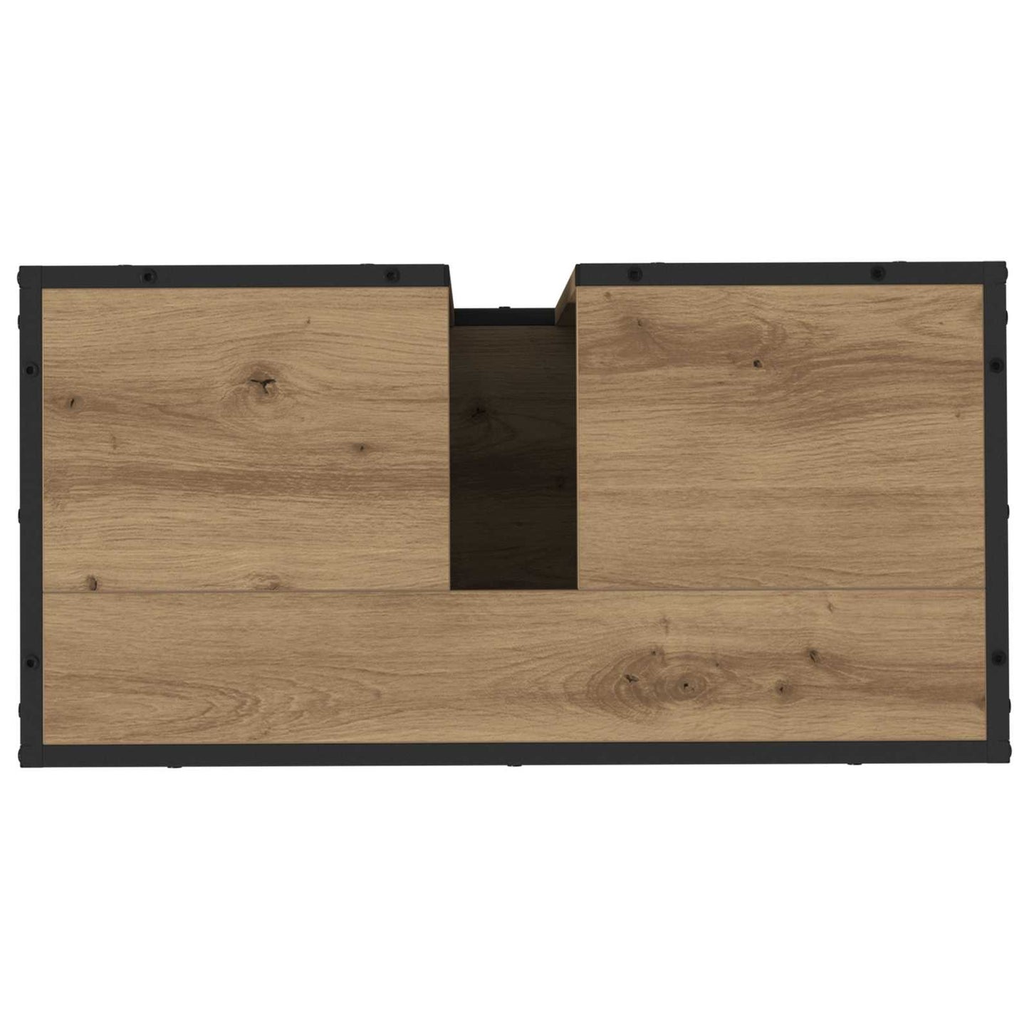 Badezimmerschrank Artisan-Eiche 65 x 33 x 60 cm Holzwerkstoff