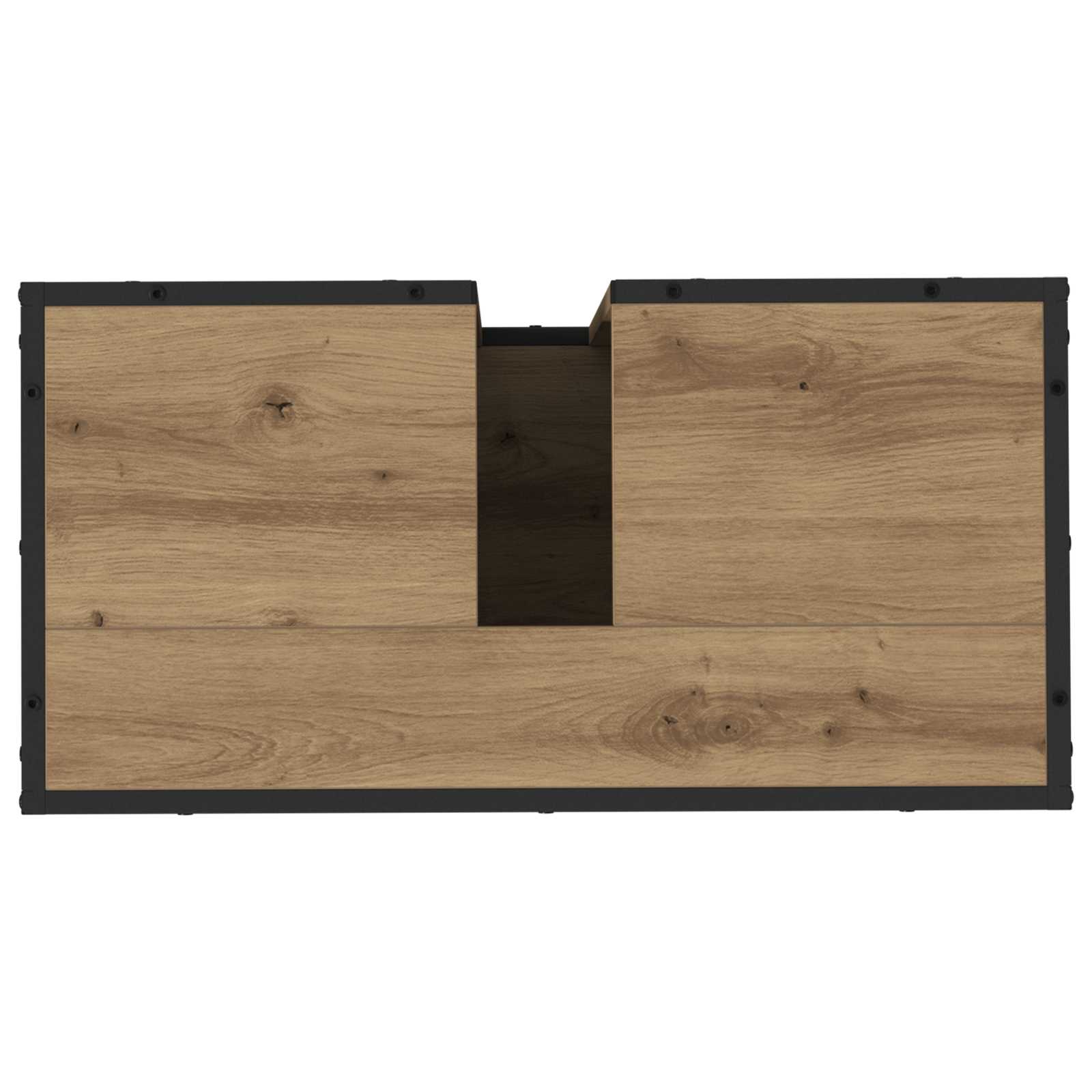 Badezimmerschrank Artisan-Eiche 65 x 33 x 60 cm Holzwerkstoff