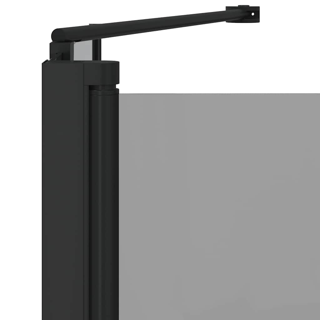 Bad-Duschschirm Schwarz 120 x 68 x 130 cm