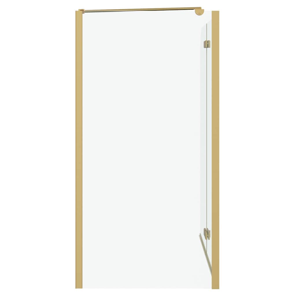 Bad-Duschschirm Gold 120 x 68 x 130 cm