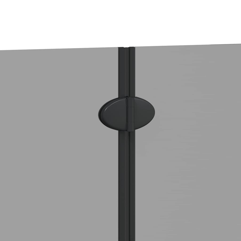 Duschabtrennung Dunkel transparent 95 x 140 cm