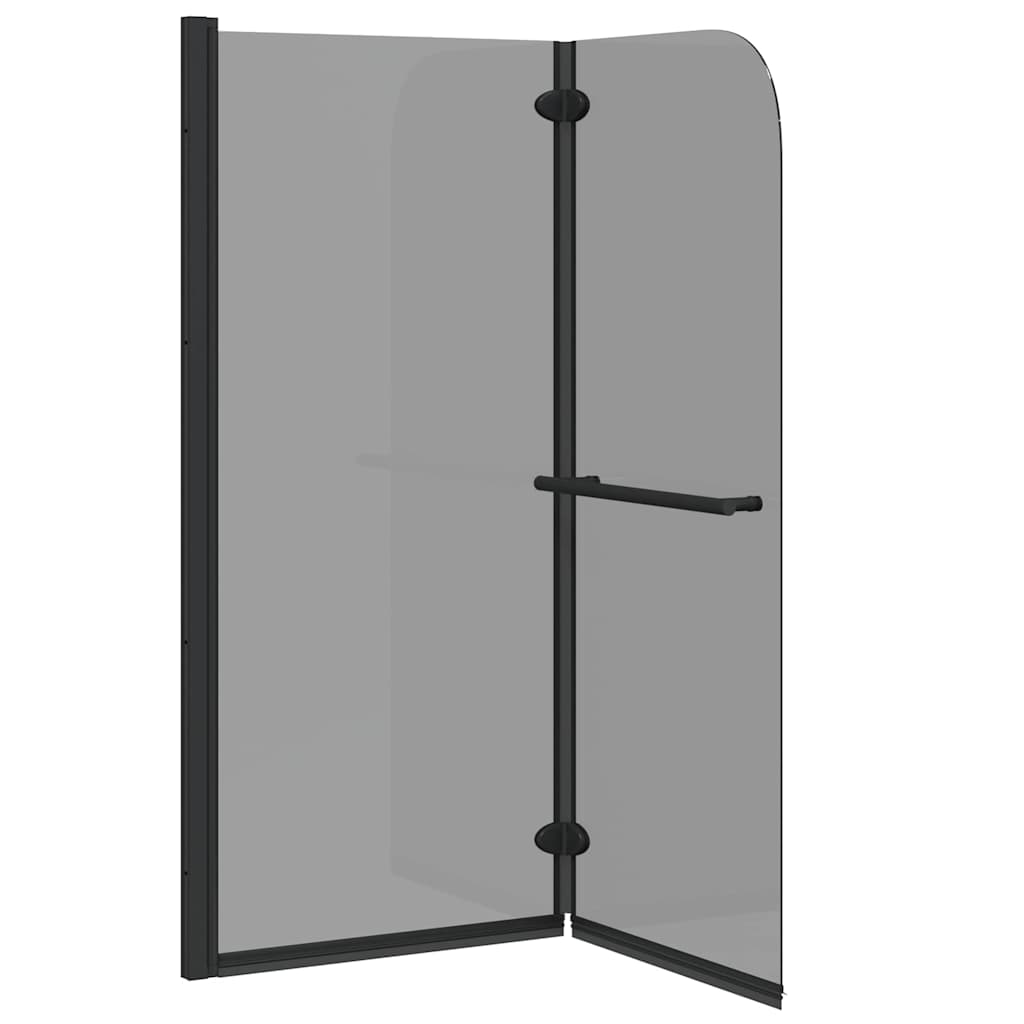 Duschabtrennung Dunkel transparent 95 x 140 cm