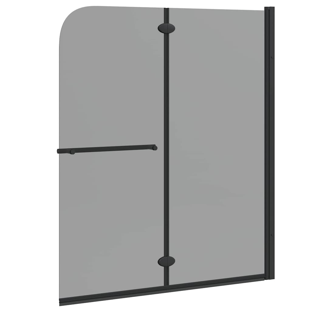 Duschabtrennung Dunkel transparent 95 x 140 cm