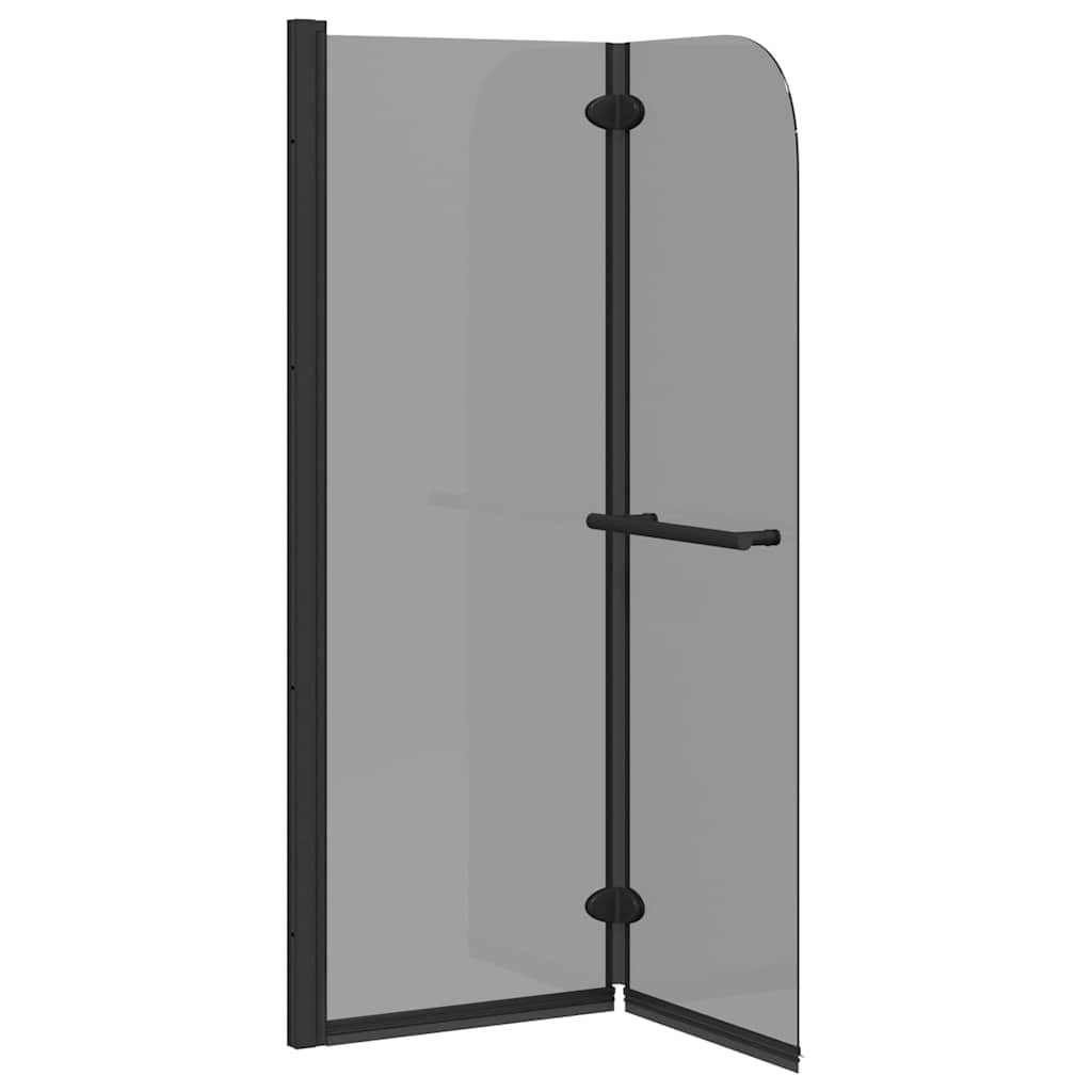Duschabtrennung Dunkel transparent 95 x 140 cm