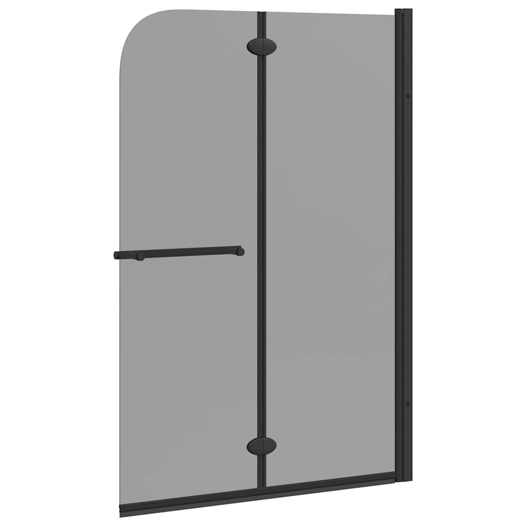 Duschabtrennung Dunkel transparent 120 x 140 cm