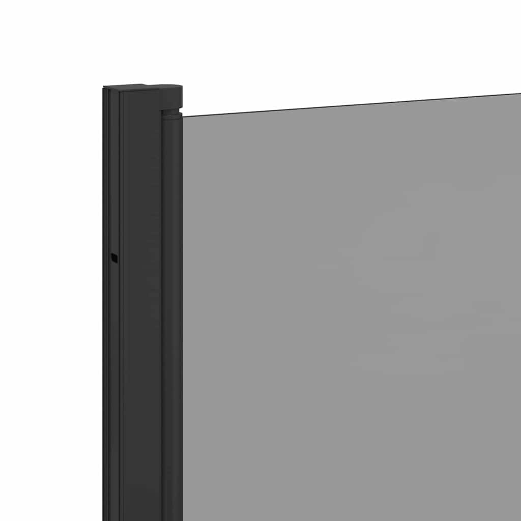 Faltbare Duschkabine Schwarz 130 x 138 cm