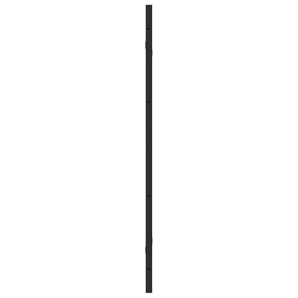 Faltbare Duschkabine Schwarz 130 x 138 cm