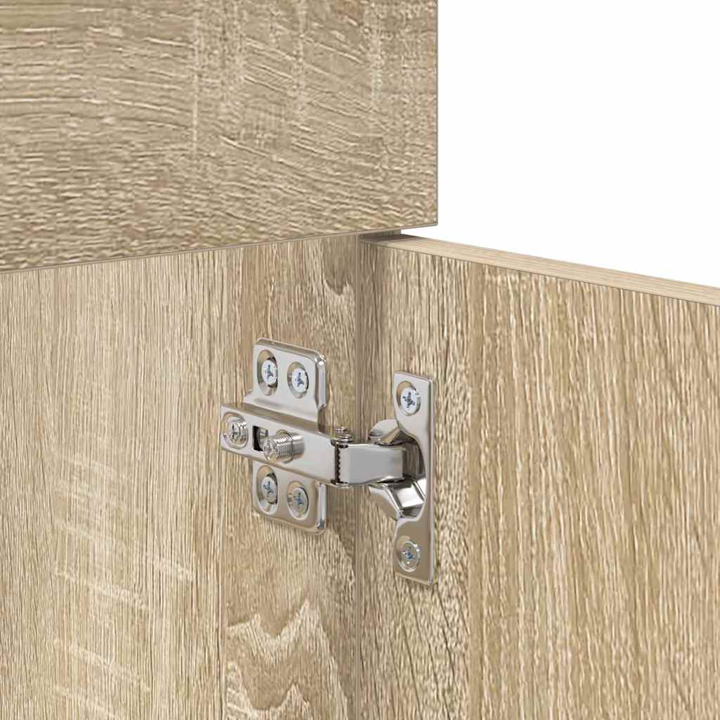 Waschbeckenunterschrank Sonoma-Eiche Holzwerkstoff