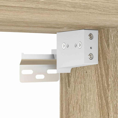 Waschbeckenunterschrank Sonoma-Eiche Holzwerkstoff