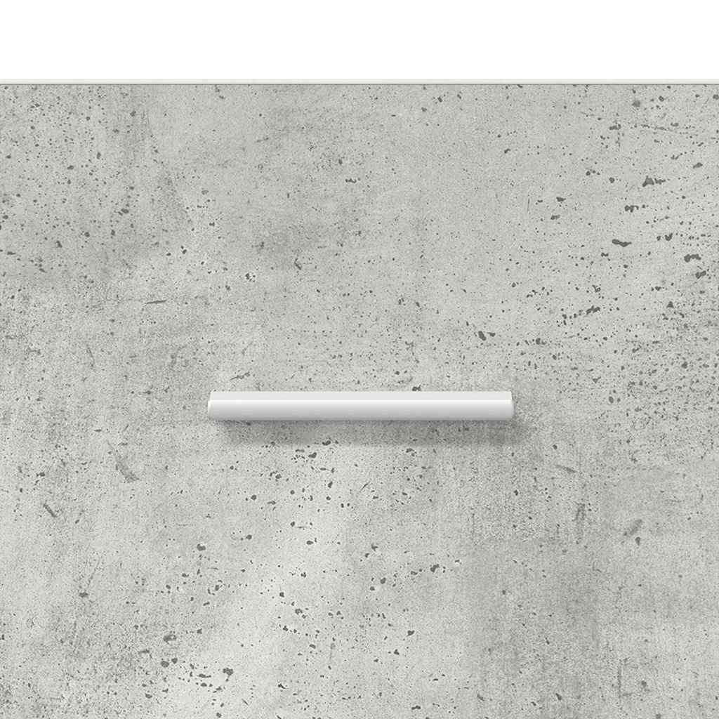 Waschbeckenunterschrank Beton Grau Holzwerkstoff