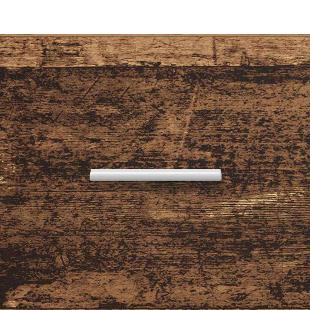 Waschbeckenunterschrank Wandmontiert Altholz 38,5 x 100 x 46 cm