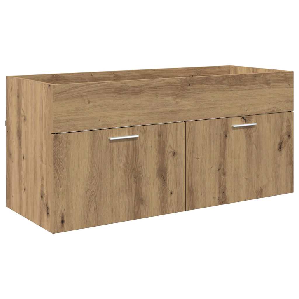 Waschbeckenunterschrank Artisan-Eiche Holzwerkstoff