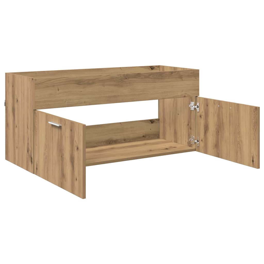 Waschbeckenunterschrank Artisan-Eiche Holzwerkstoff