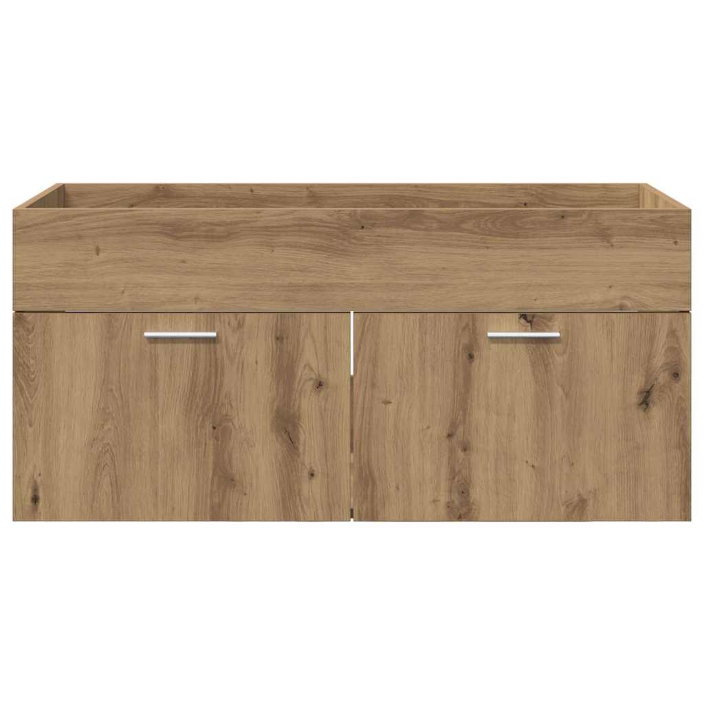 Waschbeckenunterschrank Artisan-Eiche Holzwerkstoff
