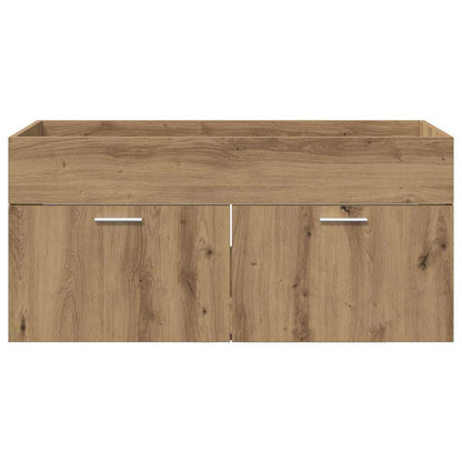 Waschbeckenunterschrank Artisan-Eiche Holzwerkstoff