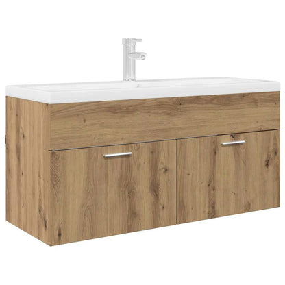 Waschbeckenunterschrank Artisan-Eiche Holzwerkstoff