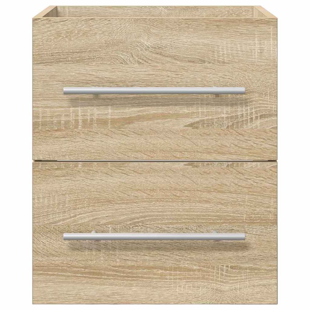 Waschbeckenunterschrank Sonoma-Eiche 38,5 x 41 x 48 cm