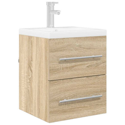 Waschbeckenunterschrank Sonoma-Eiche 38,5 x 41 x 48 cm