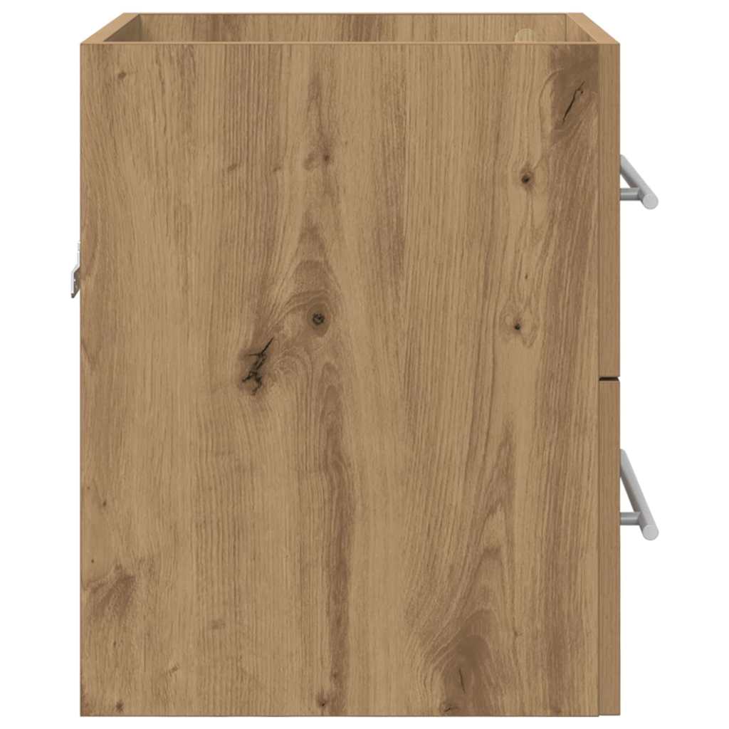 Waschbeckenunterschrank Artisan-Eiche 38,5 x 41 x 48 cm